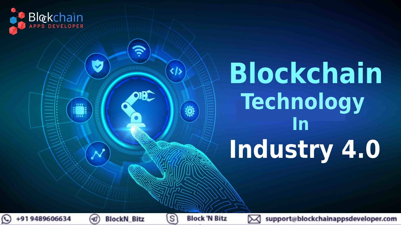 Blockchain is the steam engine of Industry 4.0